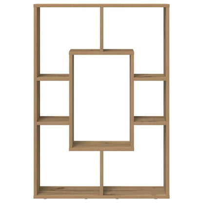 Bookcase Artisian Oak 63x20x90 cm Engineered Wood