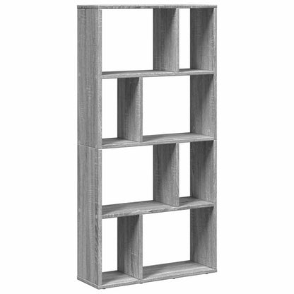 Bookcase Grey Sonoma 60x20x120,5 cm Engineered Wood