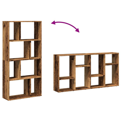 Bookcase Old Wood 60x20x120,5 cm Engineered Wood