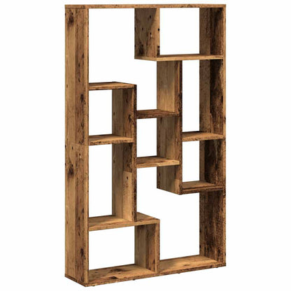 Bookcase Old Wood 72x20x120,5 cm Engineered Wood
