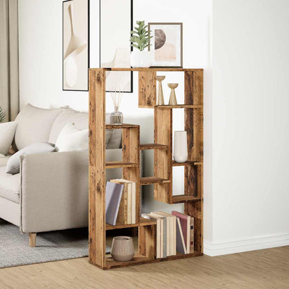 Bookcase Old Wood 72x20x120,5 cm Engineered Wood