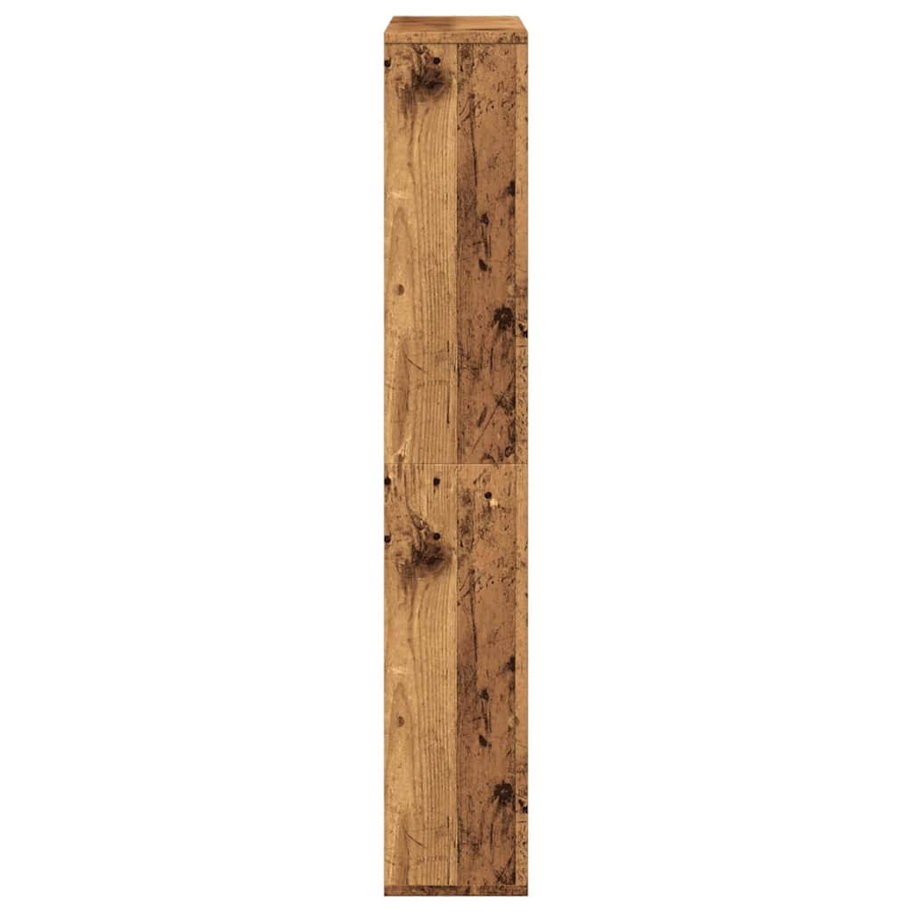 Bookcase Old Wood 72x20x120,5 cm Engineered Wood