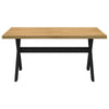 Dining Table NOAIN X-Shaped Legs 160x90x75 cm Solid Wood Pine