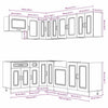 11 Piece Kitchen Cabinet Set Kalmar White Engineered Wood