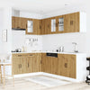 11 Piece Kitchen Cabinet Set Kalmar Artisan Oak Engineered Wood
