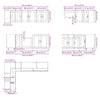 11 Piece Kitchen Cabinet Set Porto Artisan Oak Engineered Wood