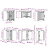 11 Piece Kitchen Cabinet Set Lucca White Engineered Wood