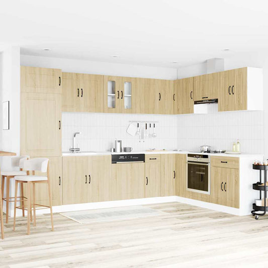 Kitchen Cabinet Kalmar Sonoma Oak 80 x 46 x 81.5 cm