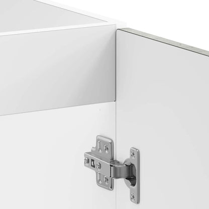 Kitchen Cabinet Kalmar Concrete Grey 80 x 46 x 81.5 cm