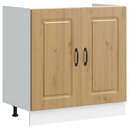 Kitchen Cabinet Kalmar Artisan Oak 80 x 46 x 81.5 cm