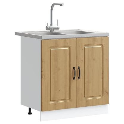 Kitchen Cabinet Kalmar Artisan Oak 80 x 46 x 81.5 cm