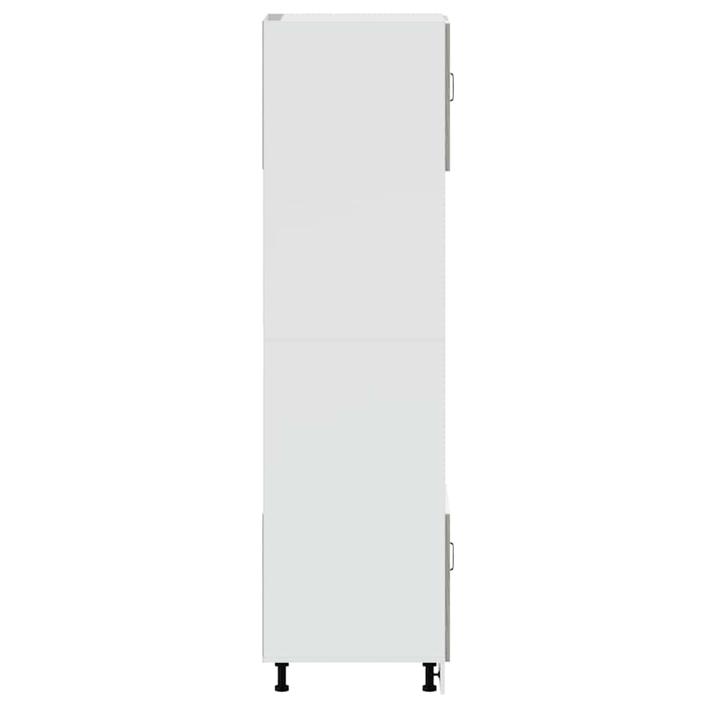 Oven Cabinets 2 pcs Kalmar Grey Sonoma Engineered Wood