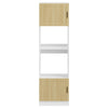 Oven Cabinets 2 pcs Porto Sonoma Oak Engineered Wood