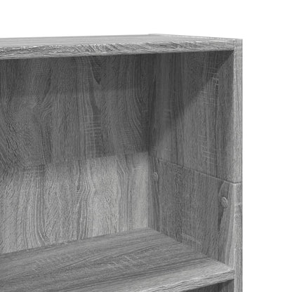 Bookcase Grey Sonoma 40x24x109 cm Engineered Wood