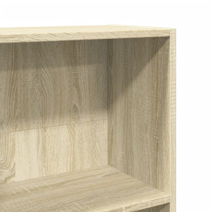 Bookcase Sonoma Oak 40x24x176 cm Engineered Wood