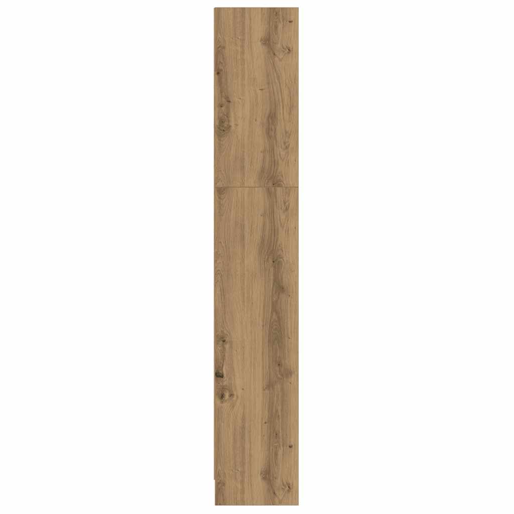 Bookcase Artisian Oak 60x24x143 cm Engineered Wood