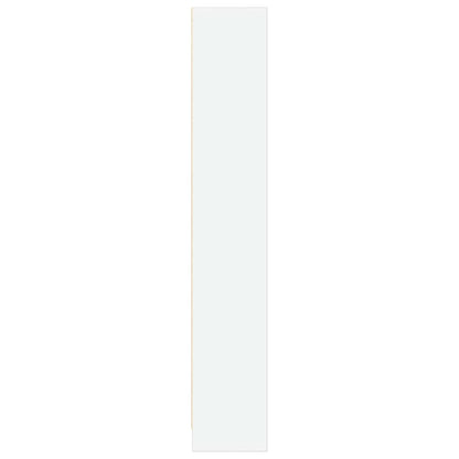 Bookcase White 80x24x143 cm Engineered Wood