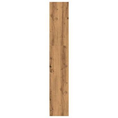 Bookcase Artisian Oak 80x24x143 cm Engineered Wood