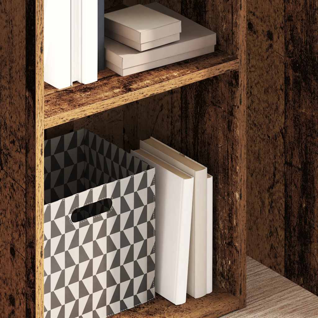 Bookcase Old Wood 40x30x152 cm Engineered Wood