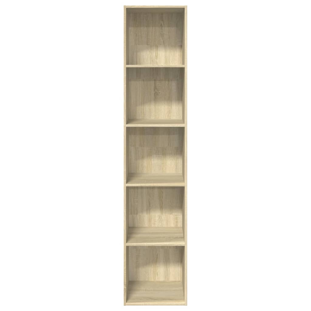 Bookcase Sonoma oak Engineered wood Tall Bookcase Rectangular