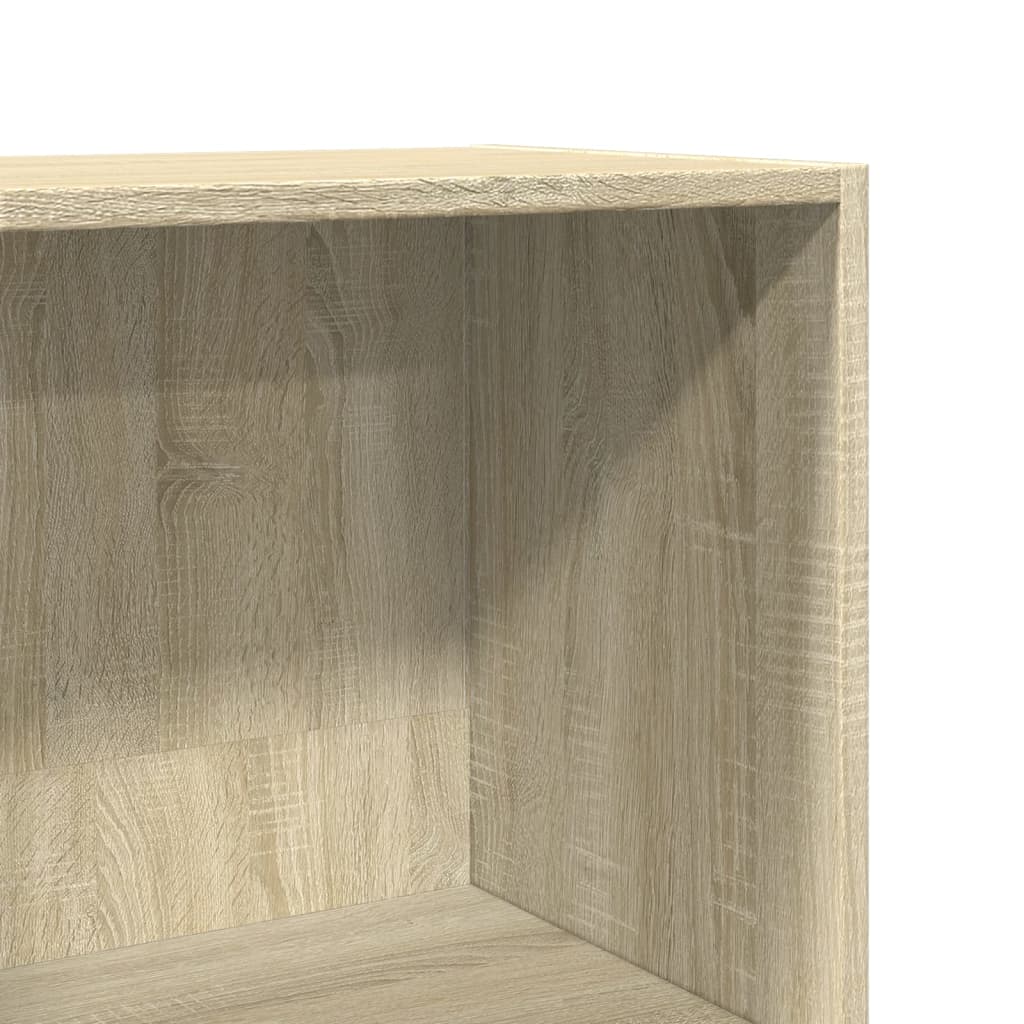 Bookcase Sonoma oak Engineered wood Tall Bookcase Rectangular