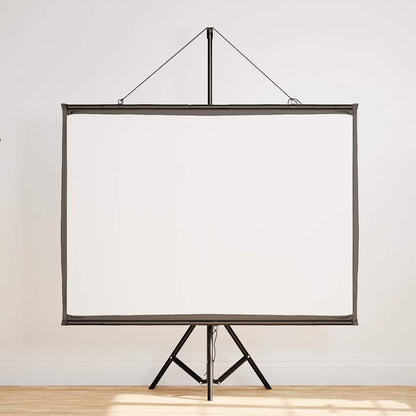 Projection Screen with Tripod 72 Inch 4:3