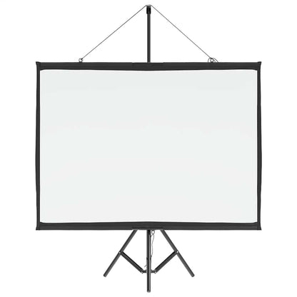 Projection Screen with Tripod 72 Inch 4:3