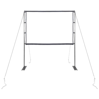 Projection Screen with Stands 100 Inch 4:3