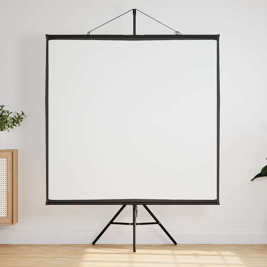 Projection Screen with Tripod 72 Inch 1:1