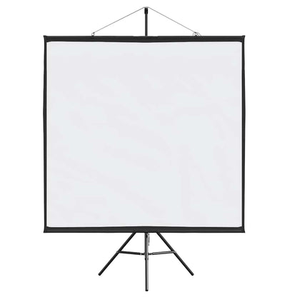 Projection Screen with Tripod 72 Inch 1:1