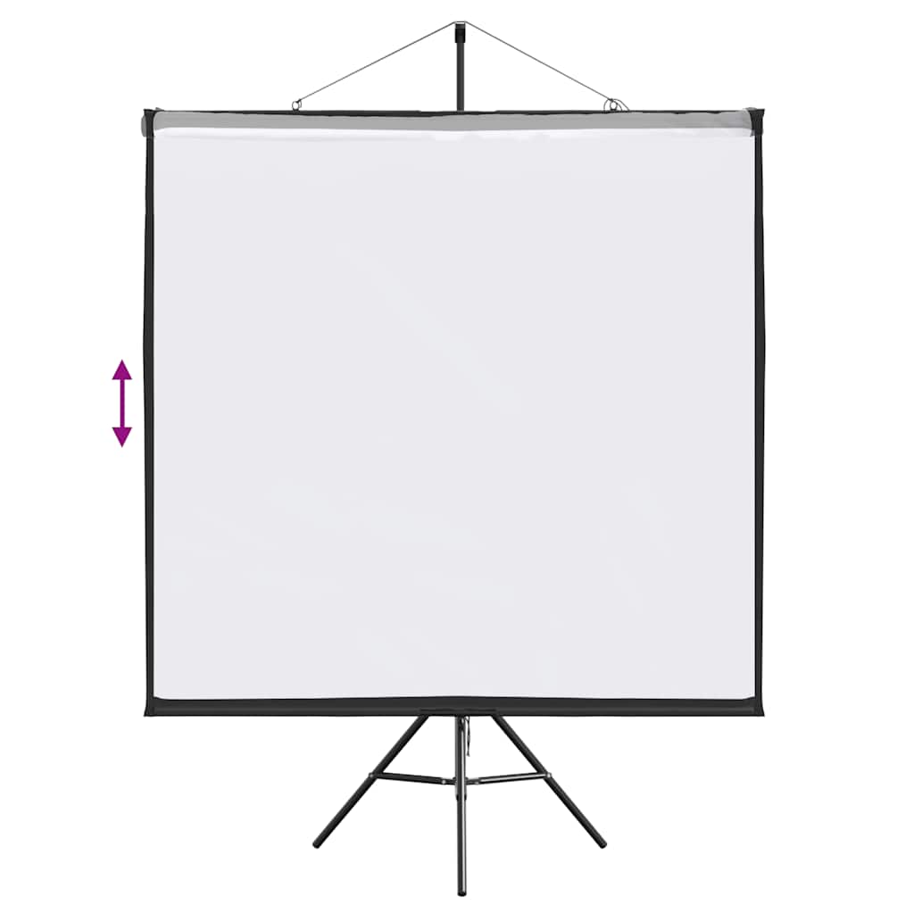 Projection Screen with Tripod 72 Inch 1:1