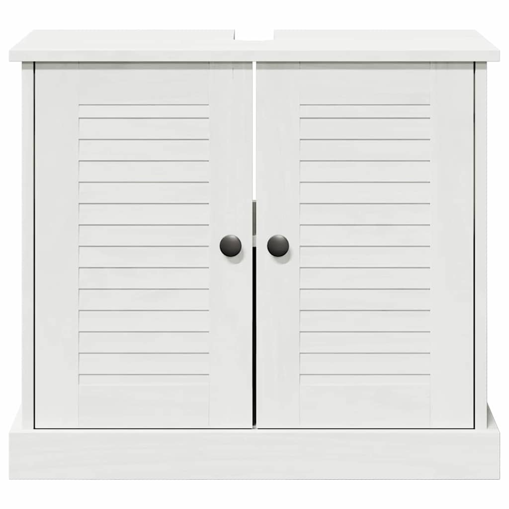 Sink cabinet VIGO White and Antique White 68 x 34 x 59 cm