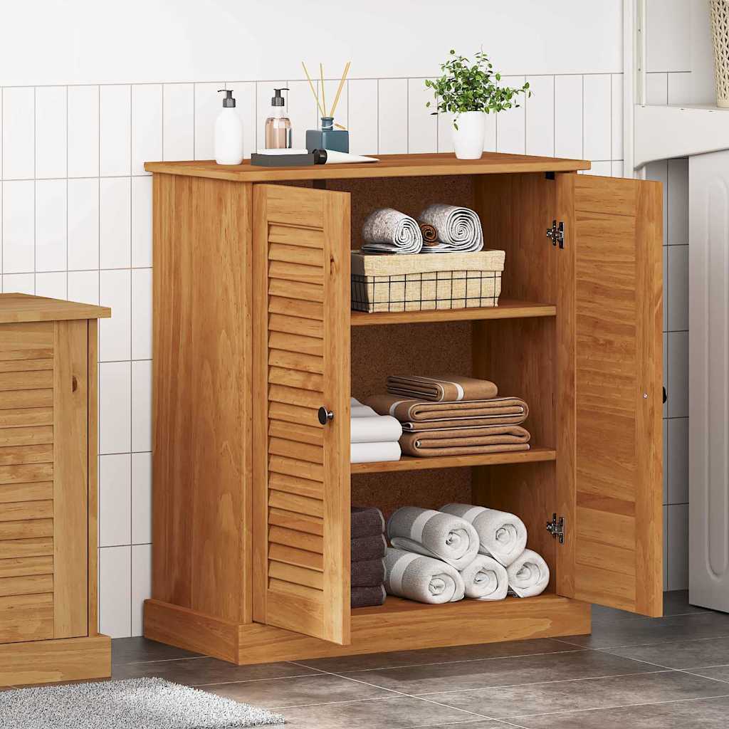 Bathroom Cabinet VIGO Brown and Honey Brown 68 x 34 x 80 cm