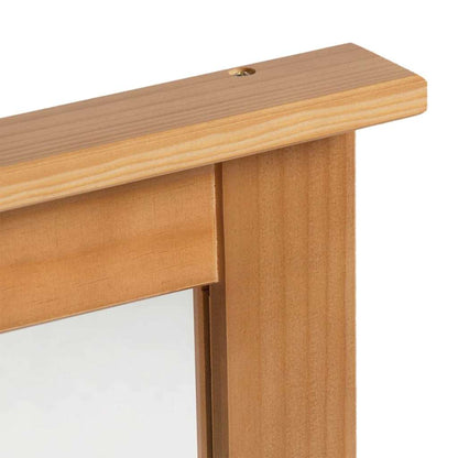 Mirror VIGO Honey brown 55.5 x 5 x 70 cm Solid pine wood