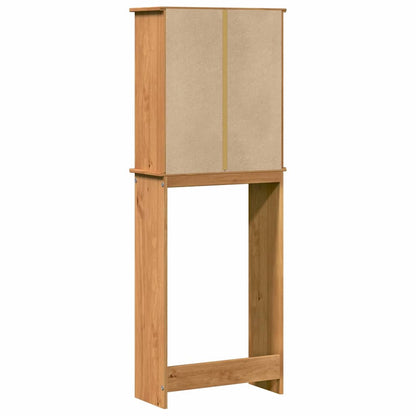 Toilet Cabinet VIGO Brown and Honey Brown 60 x 27 x 161 cm