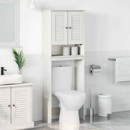 Toilet Cabinet VIGO White and Antique White 60 x 27 x 161 cm