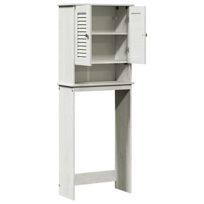 Toilet Cabinet VIGO White and Antique White 60 x 27 x 161 cm