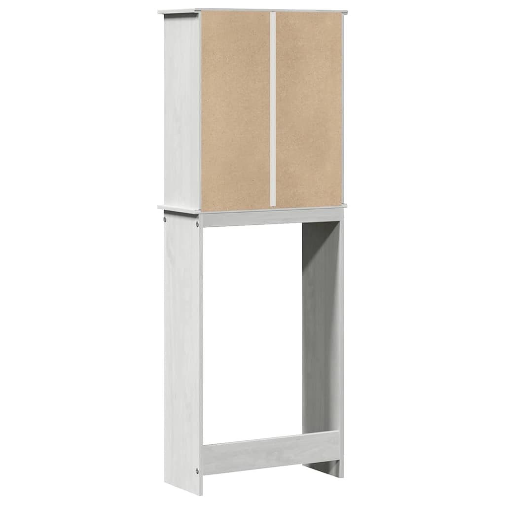 Toilet Cabinet VIGO White and Antique White 60 x 27 x 161 cm