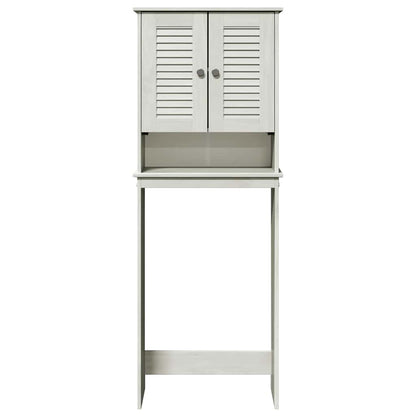 Toilet Cabinet VIGO White and Antique White 60 x 27 x 161 cm