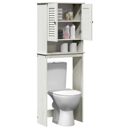 Toilet Cabinet VIGO White and Antique White 60 x 27 x 161 cm