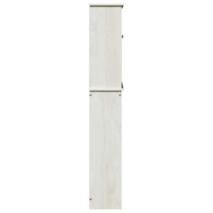 Toilet Cabinet VIGO White and Antique White 60 x 27 x 161 cm