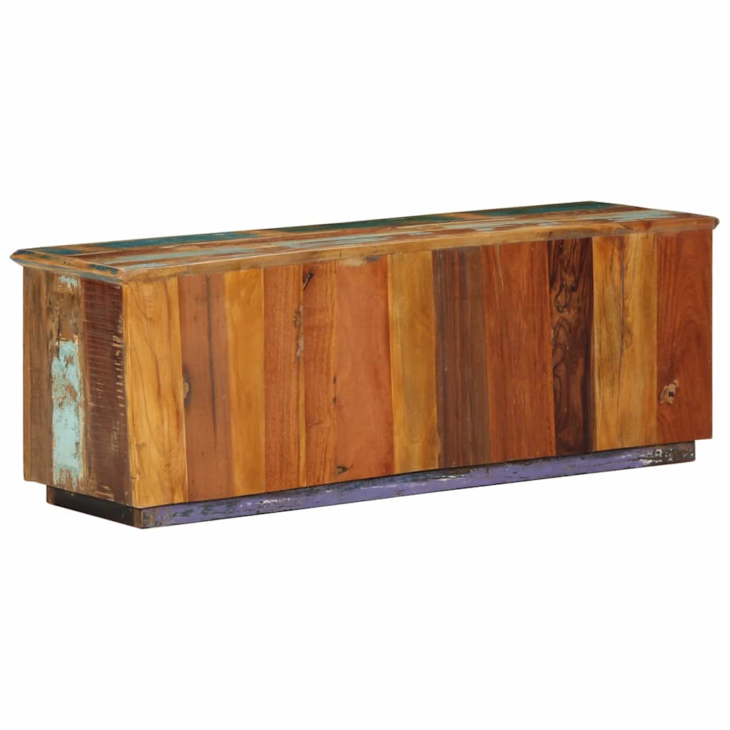 Shoe Cabinet Brown 110 x 35 x 40 cm Solid Reclaim Wood