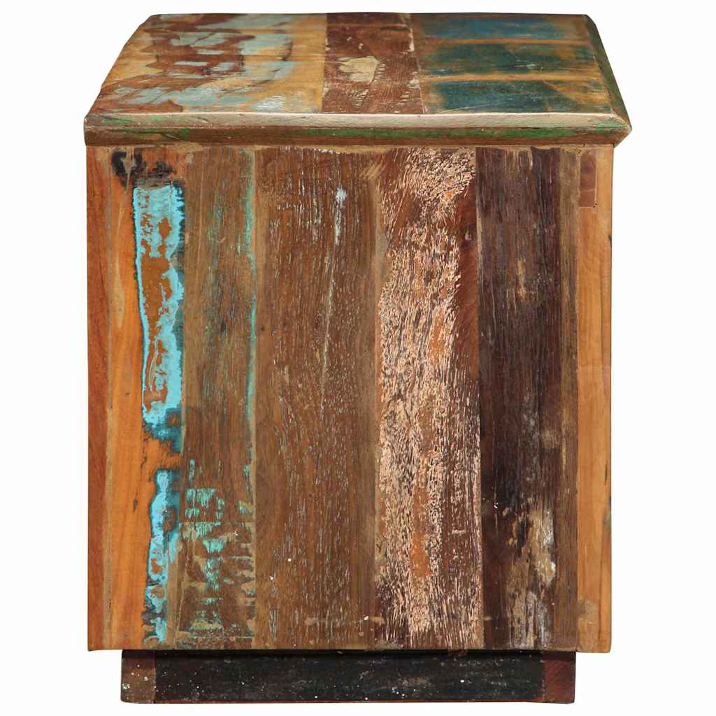 Shoe Cabinet Brown 110 x 35 x 40 cm Solid Reclaim Wood