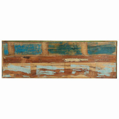 Shoe Cabinet Brown 110 x 35 x 40 cm Solid Reclaim Wood