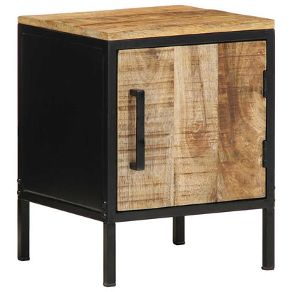Bedside Cabinet 2 pcs Brown and Black 30 x 30 x 40 cm