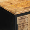 Bedside Cabinet Brown and black 50 x 30 x 45 cm
