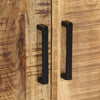 Bedside Cabinet Brown and black 50 x 30 x 45 cm