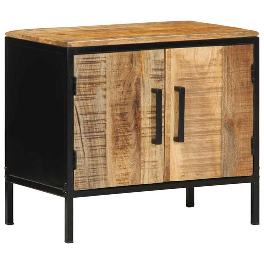 Bedside Cabinet 2 pcs Brown and Black 50 x 30 x 45 cm
