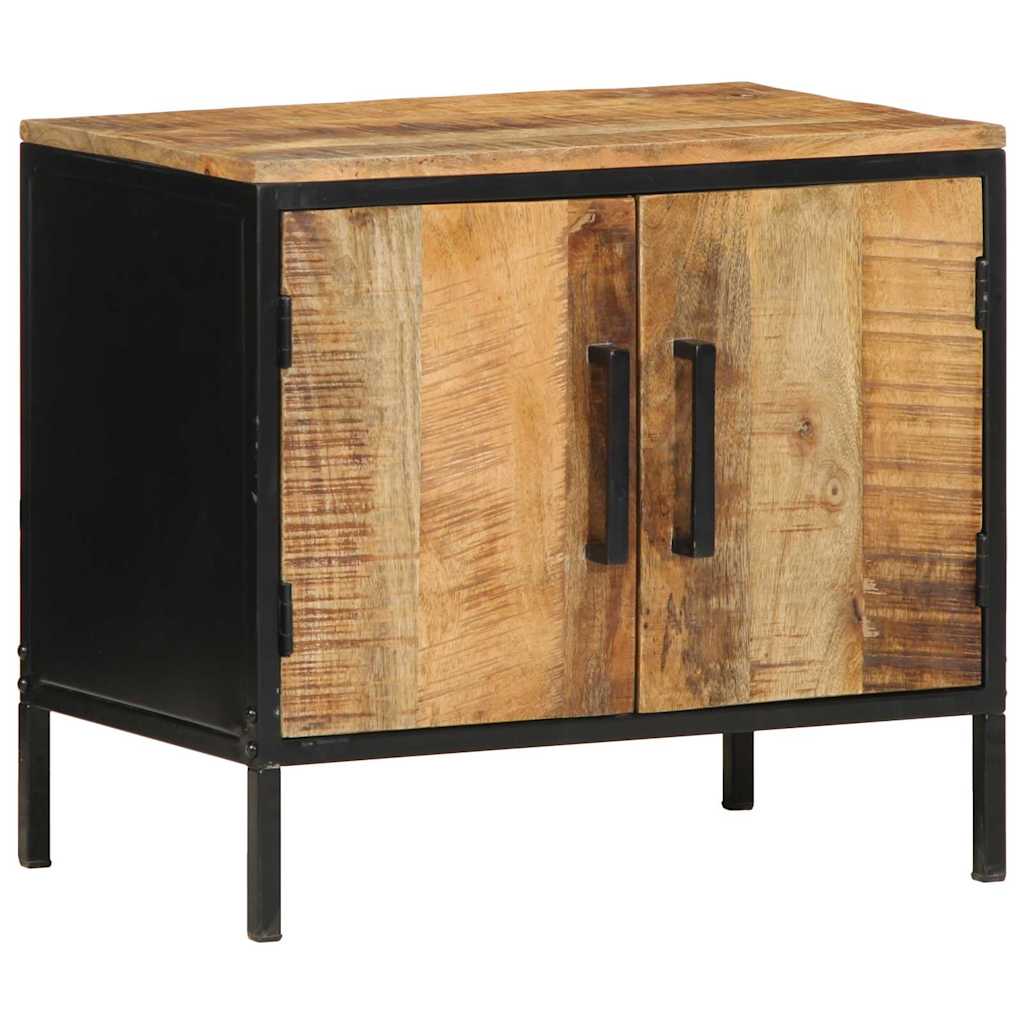 Bedside Cabinet 2 pcs Brown and Black 50 x 30 x 45 cm