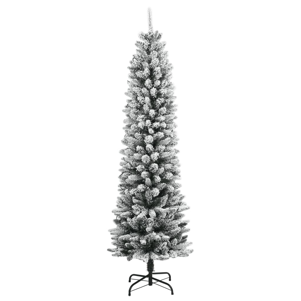 Christmas Tree | Green and white | PVC | 240 cm